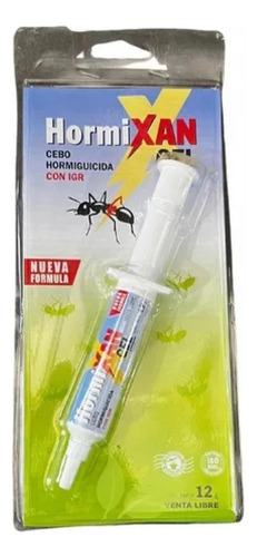 Jeringa Hormigas Cebo Gel Hormixan Glacoxan 12 Gr