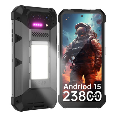 8849 Hike Smartphone Unihertz 24 Gb 512 Gb 4g Doble Altavoz Linterna De Largo Alcance Android 14 23800mah Ip68 Night Vision Camera Teléfono Móvil | Meses sin interés