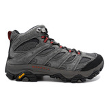 Botas Trekking Merrell Cuero Impermeable Moab 3 Mid Wp