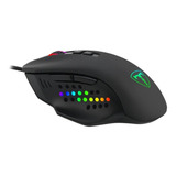 Mouse Gamer Gaming Juego Rgb T-dagger Captain 8000dpi 7 Bot