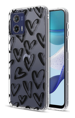 Motorola Moto G 5g 2023 Diseño Black Hearts