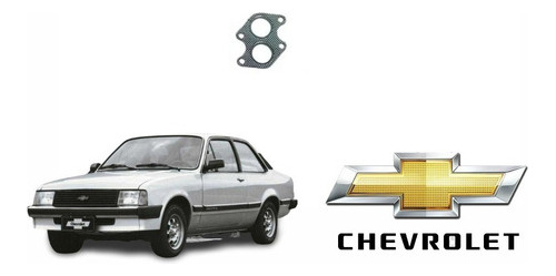 Sello Bajante De Escape Chevrolet Chevette Motor 110 4l 1.8l Foto 2