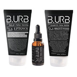 Kit Shampoo, Balm E Óleo Para Barba - Black - Barba Urbana