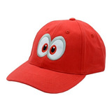 Gorra Mario Bros Odyssey Nintendo Cosplay Videojuego Bordada