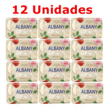 12 Sabonete Albany Rosa Aveludada Perfumes Da Natureza 85g