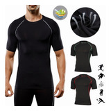 Camisetas Deportivas Compresión Polera Fitness Secado Rápido
