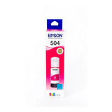 Botella De Tinta Epson T504 Magenta