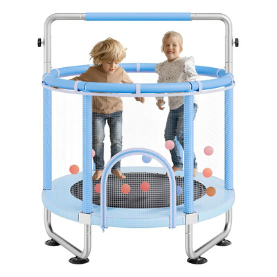 Trampolín Para Niños Pequeños Exterior Azul De''55'' 1.4 M Azul