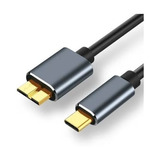 Cable Para Disco Duro Externo  Usb C A Micro B 3.1 5 Gb 3a 