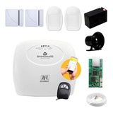 Kit Alarme Residencial Smartcloud 32 Ethernet Monitore App