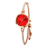 Pulsera Delgada Reloj De Mujer De Moda