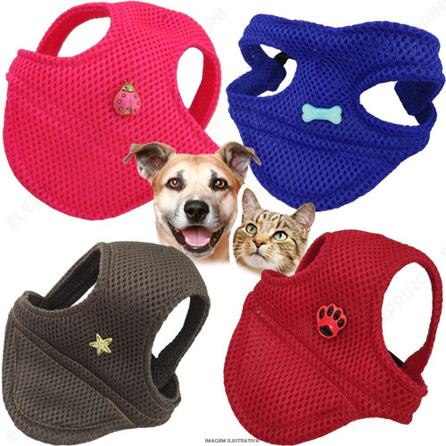 Boné Para Cachorro Pet Tamanho P - Roupas Para Cães - 2 Un