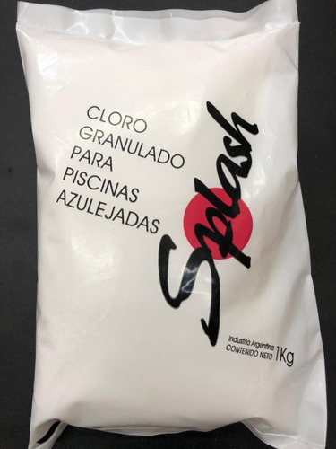 Cloro Granulado Para Piletas Con Azulejos X 1kg Mak Splash