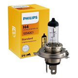 Lampara H4 Philips Standard 12v 60/55w Para Auto Camioneta