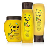 Kit Skala Shampoo/acond Maracujá 325ml + Crema 2 En 1 