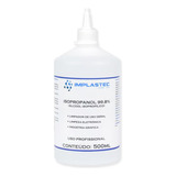 Álcool Isopropílico 500ml Isopropanol Implastec - Cmc / 24
