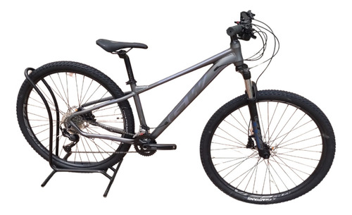 Bicicleta Gw Hyena Rin 29 Grupo Alivio 2x9 Hidráulico Color Gris Tamaño Del Marco M