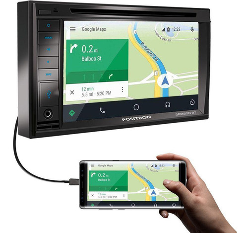 Central Multimídia Dvd 2 Din Pósitron Espelhamento Android