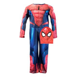Disfraz Con Musculos Spiderman Hombre Araña New Toys 