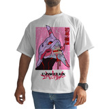 Camiseta Oversize Evangelion Asuka