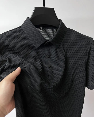 2023 Playera Manga Corta De Malla Seda De Hielo For Hombre/