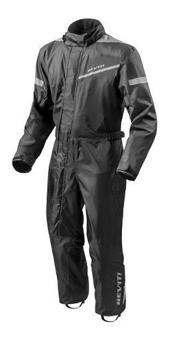 Traje Lluvia Moto Revit Rain Pacific 2 Mono Negro Bamp Group