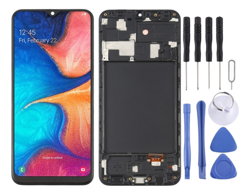 Pantalla Táctil Lcd Para Samsung Galaxy A20 Sm-a205