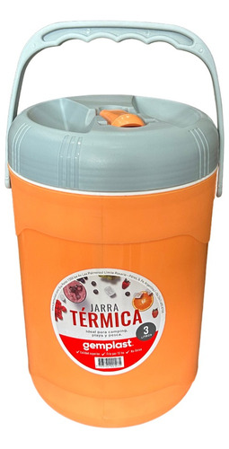 Termo Jarra Térmica Con Pico 3 Litros - Colores Varios