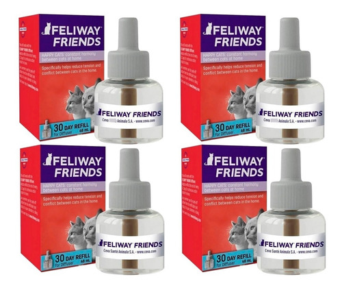 Feliway Friends Refil 48ml - 4 Unidades