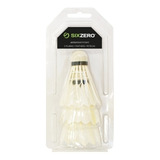 3 Plumas Ganso Badminton Sixzero Profesional