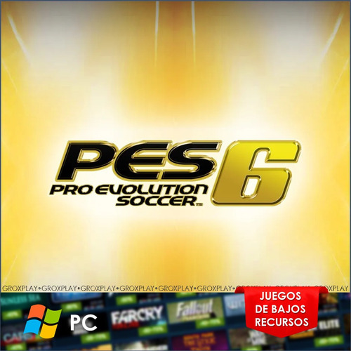 Pes 6 Pro Evolution Soccer | Pc | Descarga Digital