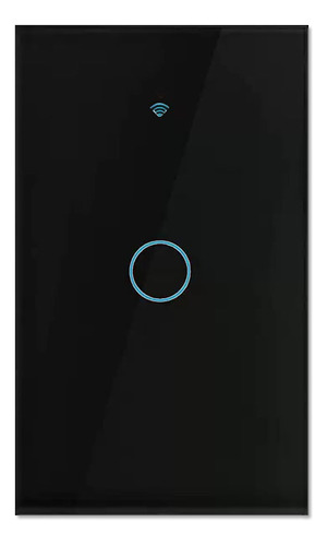 Tecla De Pared 1 Modulo Wifi + Rf Smart Touch Sin Neutro