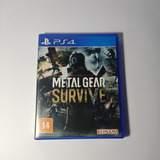 Jogo Metal Gear Survive Ps4 Playstation 4 Original