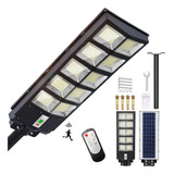 Lampara Led Solar Luminaria Suburbana Exterior Publico 500w