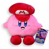 Peluche Kirby All Star Con Gorro Mario Bros