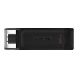 Pendrive Kingston Datatraveler 70 Dt70 32gb 3.2 Gen 1 Negro