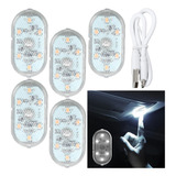 Luz De Carro Automotivo Kit 5 Uni Touch Led Rgb Iluminaçao