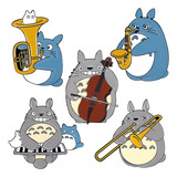 Set 5 Pin Broche Mi Vecino Totoro