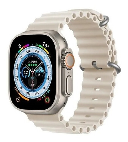 Pulseira Ondulada Relógio Smartwatch 8 Ultra 42mm 44 45 49mm