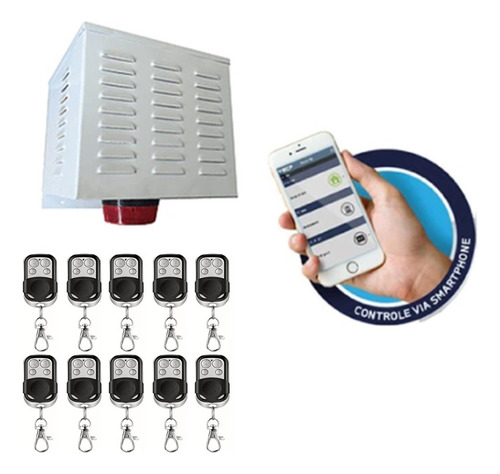 Alarma Comunitaria 30w Gsm 2 Tonos + 10 Controles + Envio