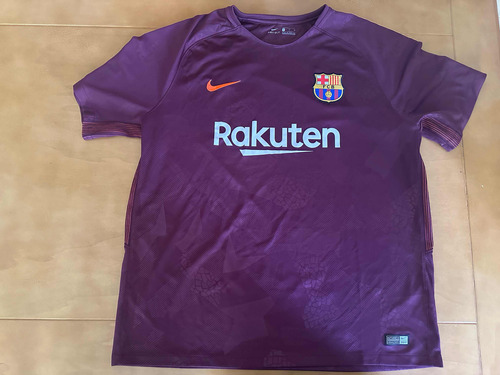 Nike Jersey Barcelona Tercera Manga Corta Original 2017/2018