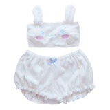 Conjunto De Pijama Kawaii De Terciopelo De Felpa Con Suj [u]