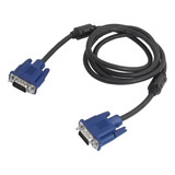 Cable Vga Macho X1.5 Metros Para Monitor De Pc 2 Filtro