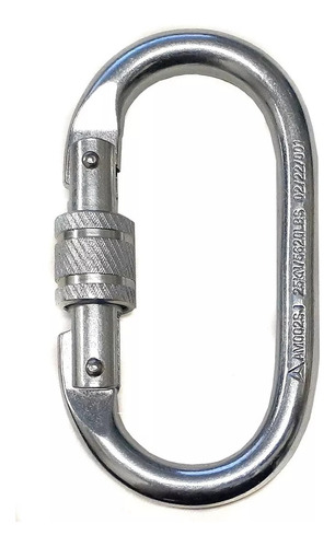 Mosqueton Carabinero 18mm Doble Traba Eslingar X 10 Unidades