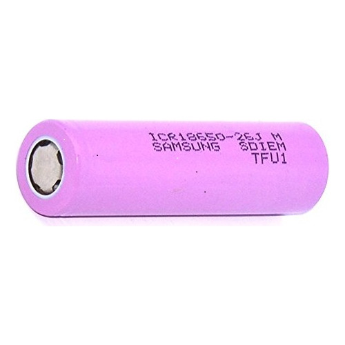 Pila Bateria Samsung Icr18650-26j 5.2a  2600mah Cilíndrica