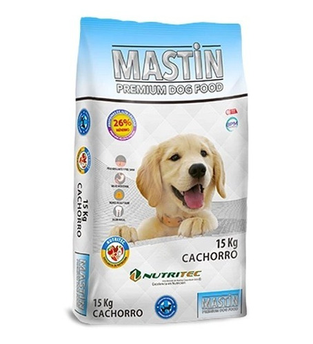  Alimento Mastin Premium Para Perro Cachorro 15 Kgs