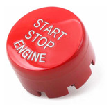 Boton Deportivo Rojo Bmw Motor Start Stop Engine