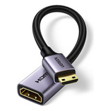 Ugreen Adaptador Mini Hdmi A Hdmi 4k 60hz 18gbps,aluminio