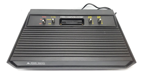 Atari 2600 Preto Darth Vader Original Completo Revisado