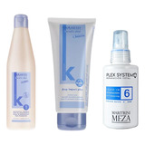 Kit Mantto Alaciados Salerm Keratin Shot + Plex System 6